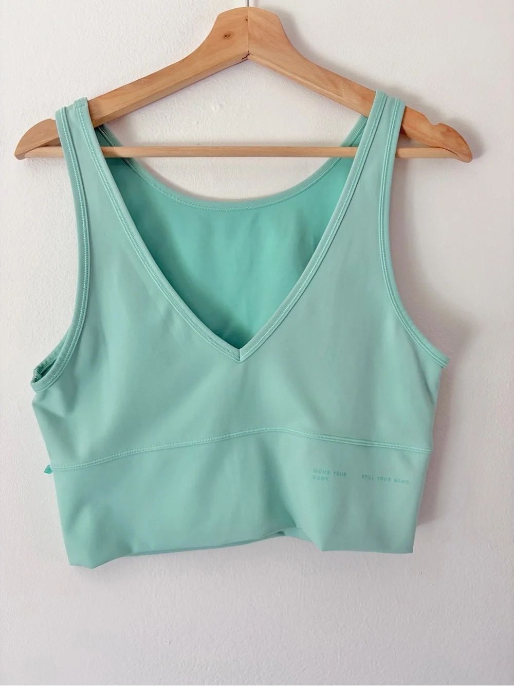 Lululemon Power Pivot Everlux Tank Top Motif In Wild Mint